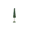 Hello Honey® Green Plaid Raw-Edged Tweed Tree & Wood Base